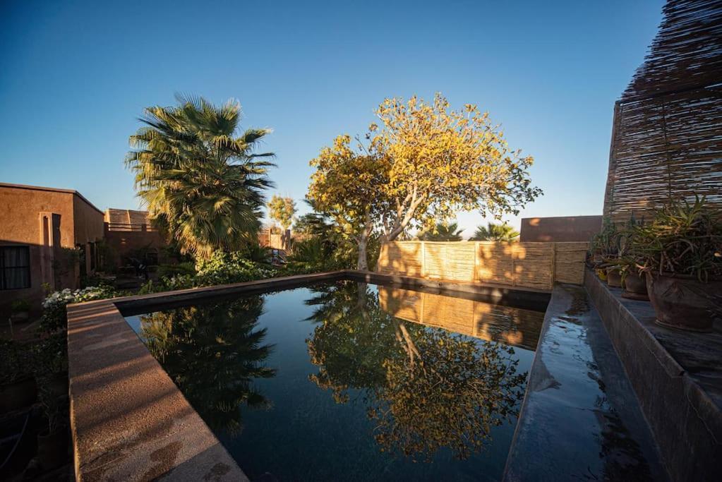 Aux Portes De Marrakech Villa Arts & Deco Avec Piscine 马拉喀什 外观 照片