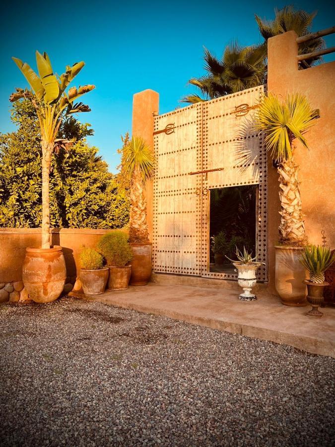 Aux Portes De Marrakech Villa Arts & Deco Avec Piscine 马拉喀什 外观 照片