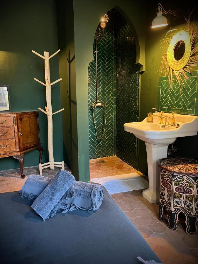 Aux Portes De Marrakech Villa Arts & Deco Avec Piscine 马拉喀什 外观 照片