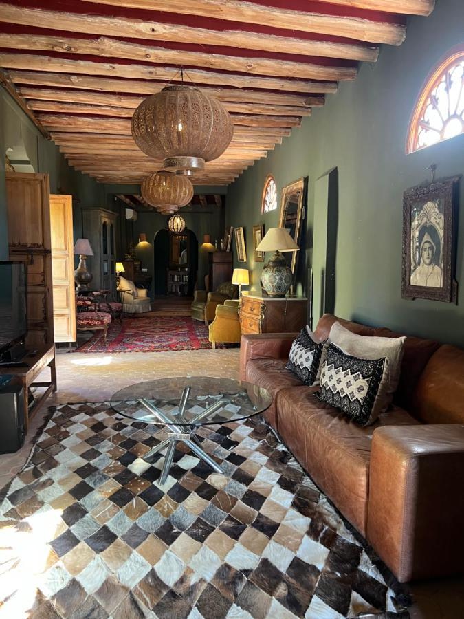 Aux Portes De Marrakech Villa Arts & Deco Avec Piscine 马拉喀什 外观 照片
